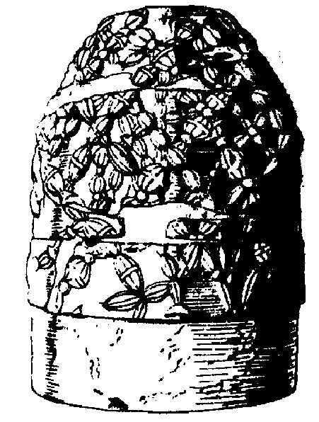 Die Trelleborg-Anlage von Delphi, im 7. Jahrhundert zum Orakel umgerüstet, barg den Omphalos, der in Sumer als „sprechender Stein“ bekannt war